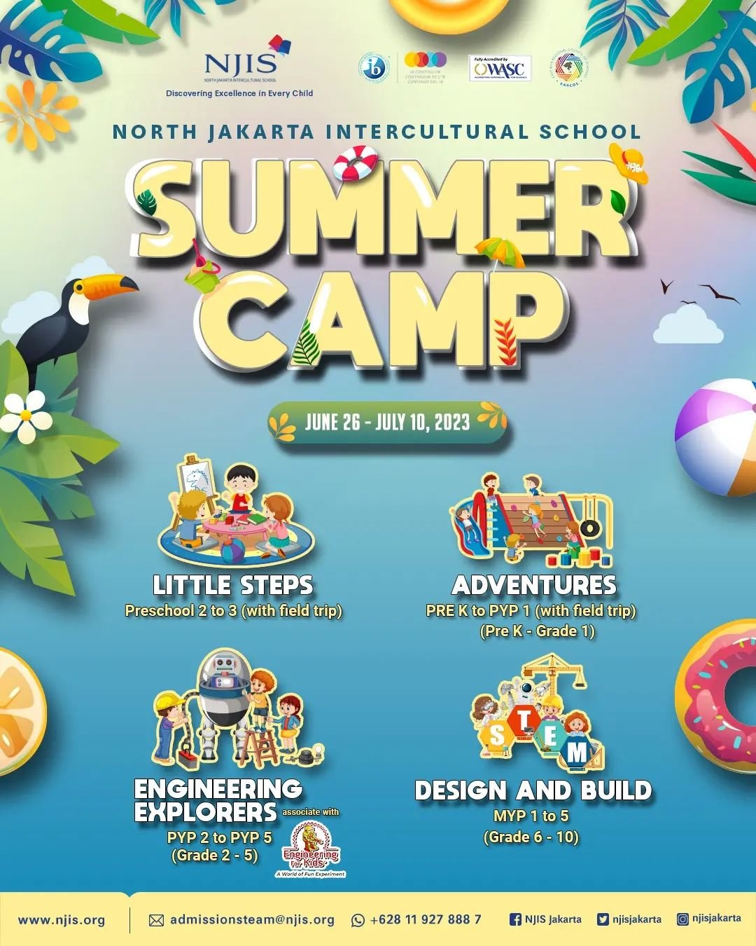 Summer Camp Schools 2023 in Jakarta What's New Indonesia